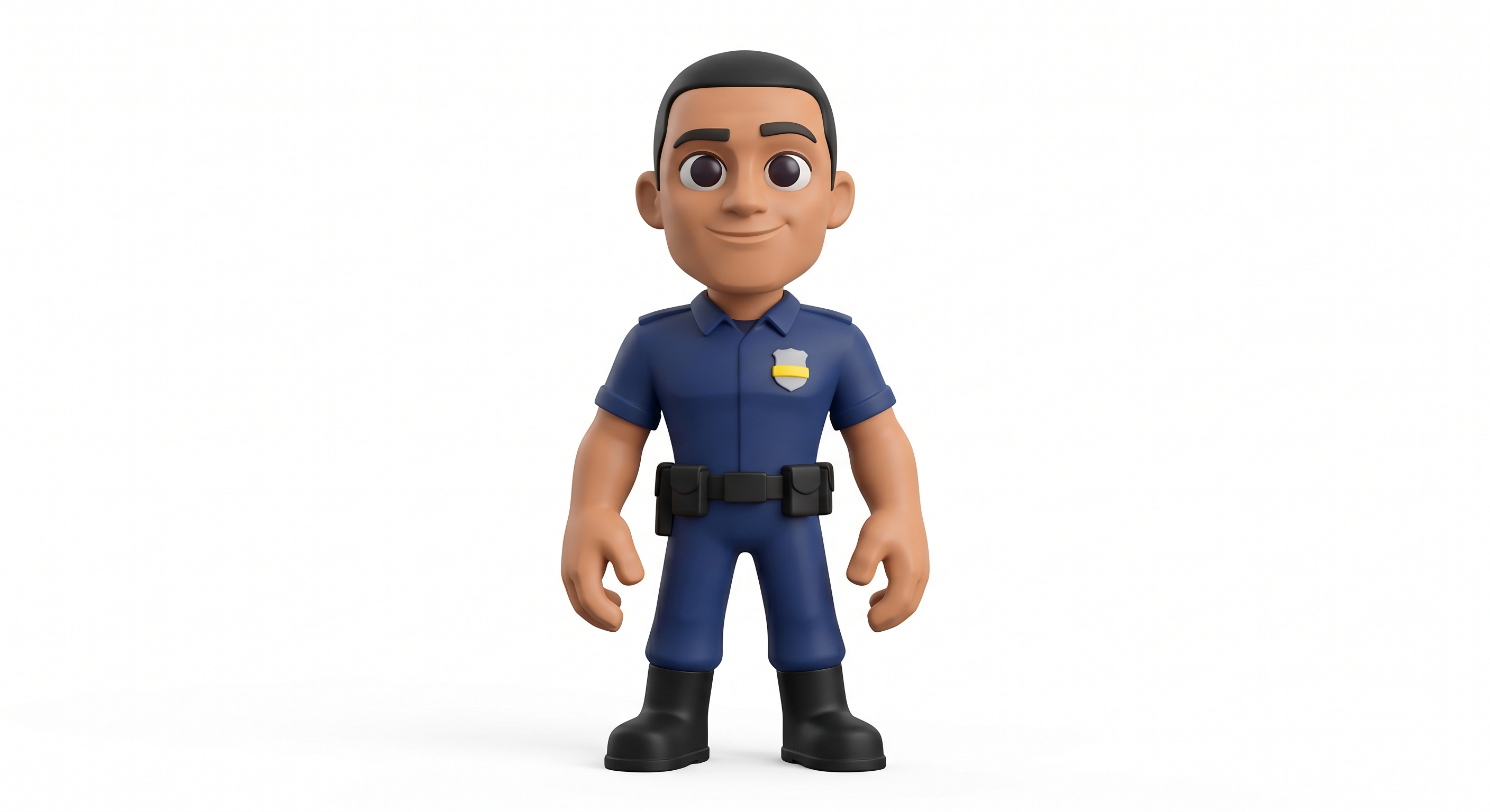 Boneco Policial Masculino